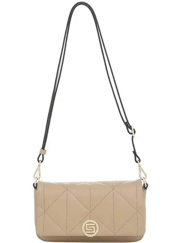Bolsa Tiracolo Couro Blush Media 77001.25