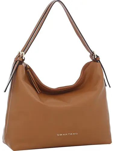 Bolsa Hobo Couro Marfim Grande 77041.25