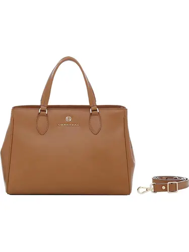 Bolsa Tote Couro Whisky Grande 77007.25