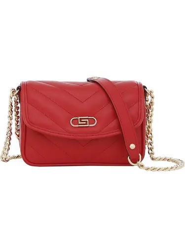 Bolsa Tiracolo Couro Vermelho Pequena 77014.25