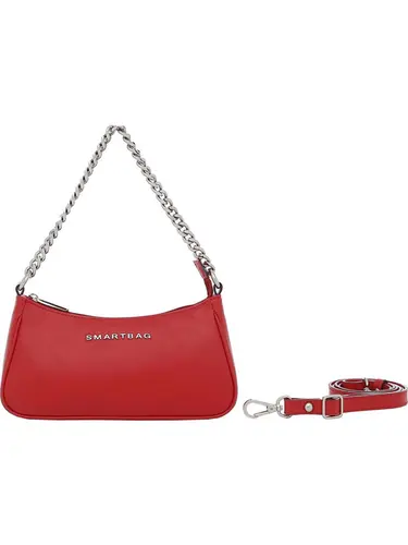 Bolsa Transversal Couro Vermelho Pequena 77018.25