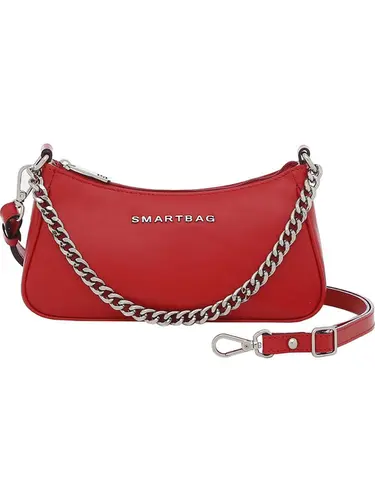 Bolsa Transversal Couro Vermelho Pequena 77018.25