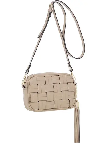 Bolsa Transversal Couro Blush Pequena 77022.25