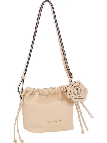 Bolsa Bucket Couro Pessego Pequena 77031.25