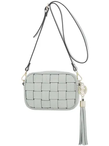 Bolsa Transversal Couro Menta Pequena 77022.25