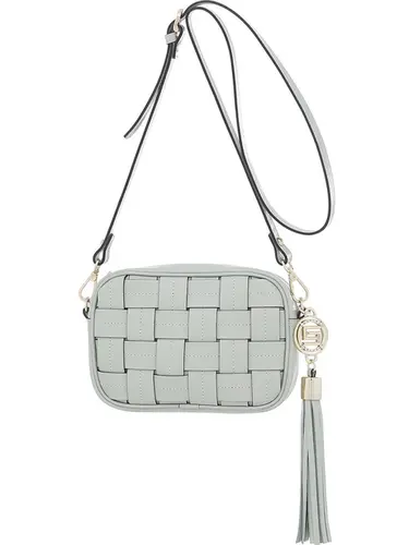 Bolsa Transversal Couro Menta Pequena 77022.25
