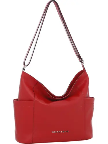 Bolsa Transversal Couro Vermelho Grande 77039.25