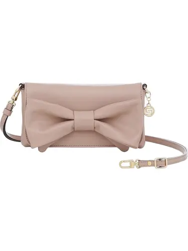 Bolsa Transversal Couro Rose Duna Pequena 77034.25