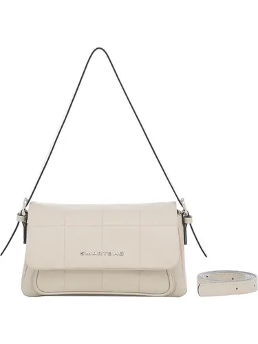Bolsa Tiracolo Couro Gelo Grande 77047.25
