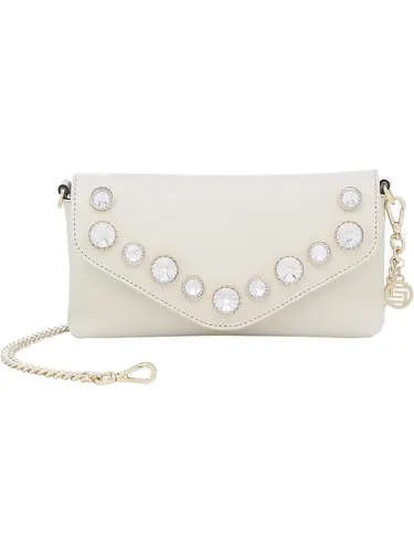 Bolsa Tiracolo Couro Marfim Pequena 77033.25