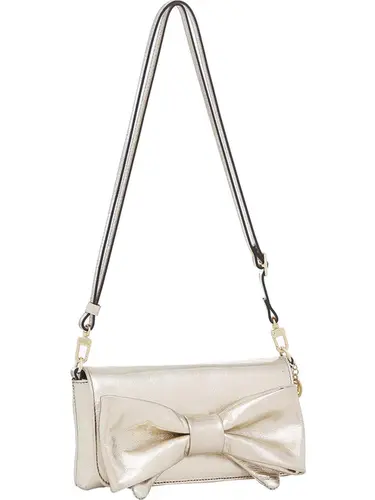 Bolsa Transversal Couro Ouro Pequena 77034.25