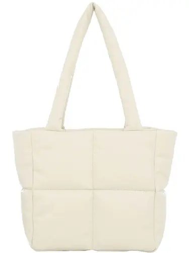 Bolsa Tiracolo Couro Marfim Grande 77019.25