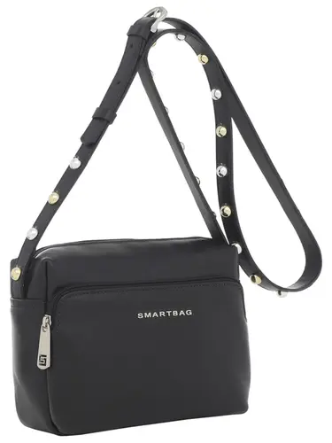 Bolsa Transversal  Couro Preto 78019.25
