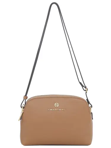Bolsa Transversal  Couro Caramelo Media 78006.25