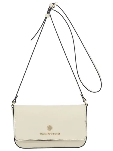 Bolsa Transversal Couro Marfim Pequena  78001.25