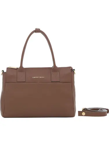 Bolsa de Mao Couro Canela Pequena 78054.25