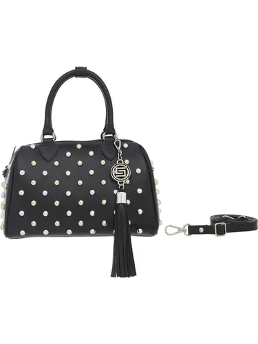 Bolsa Tote Couro Preto Media 78032.25