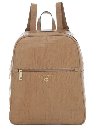Mochila Couro Croco Caramelo Grande 78047.25