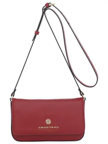 Bolsa Transversal Couro Cereja Pequena 78001.25
