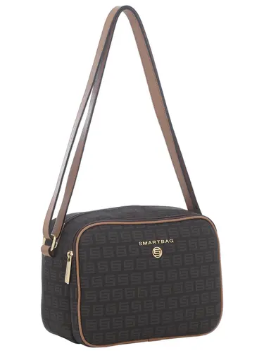 Bolsa Transversal Milano Chocolate/Caramelo Media 87003.25