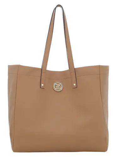 Bolsa Tiracolo Couro Caramelo Grande 78029.25