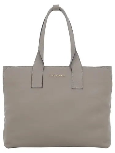 Bolsa Tiracolo Couro Taupe Grande  78025.25