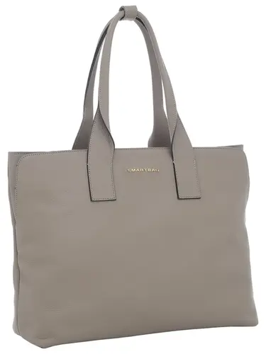 Bolsa Tiracolo Couro Taupe Grande  78025.25