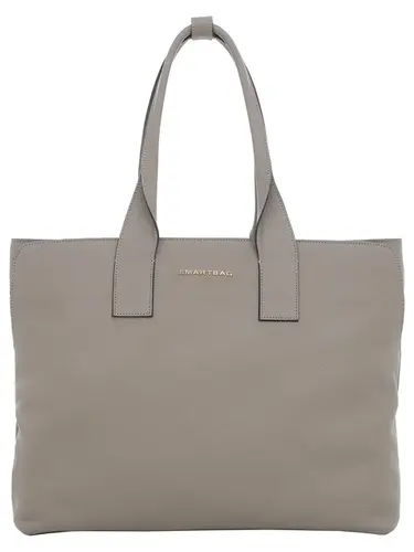 Bolsa Tiracolo Couro Taupe Grande  78025.25