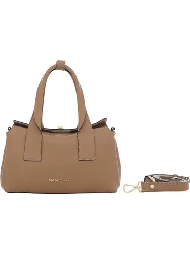 Bolsa de Mao Smartbag  Couro Caramelo Media 78023.25
