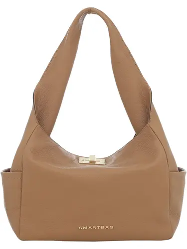 Bolsa Tiracolo Couro Caramelo Media 78024.25