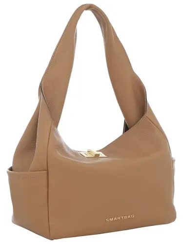 Bolsa Tiracolo Couro Caramelo Media 78024.25
