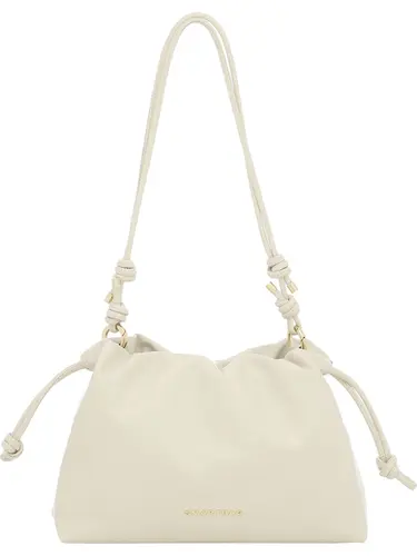 Bolsa Tiracolo Couro Marfim Pequena 78017.25