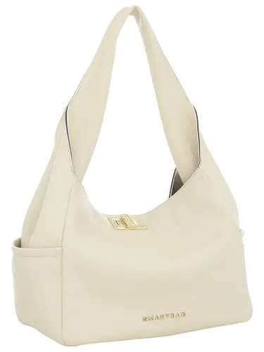 Bolsa Tiracolo Couro Marfim Media  78024.25