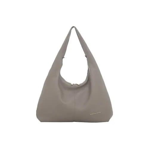 Bolsa Hobo Couro Taupe Grande 78026.25