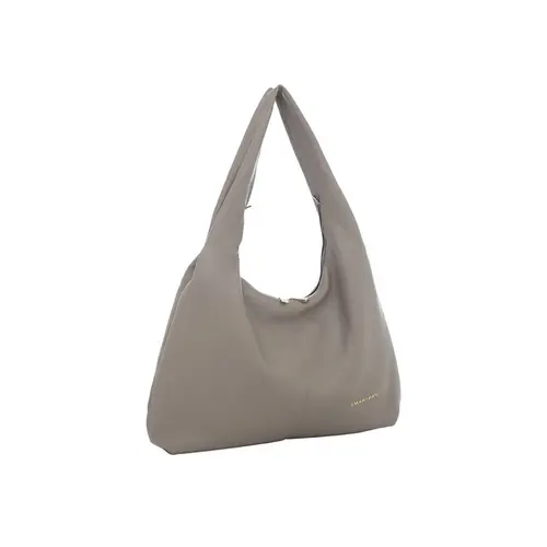Bolsa Hobo Couro Taupe Grande 78026.25