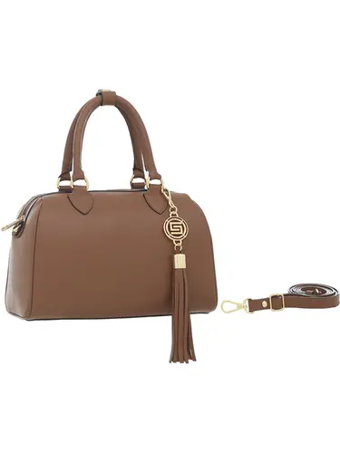 Bolsa Tote Couro Canela Media 78030.25
