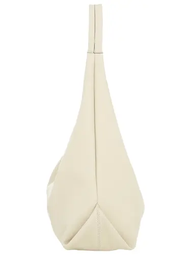 Bolsa Hobo Couro Marfim Grande 78028.25