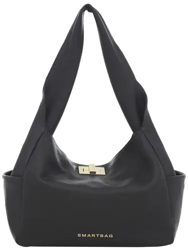 Bolsa Tiracolo Couro Preto Media  78024.25
