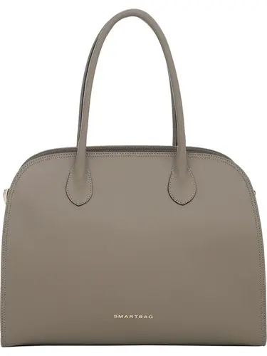 Bolsa de Mão Couro Taupe Media 78010.25