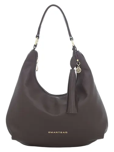 Bolsa Hobo Couro Chocolate Grande 78063.25