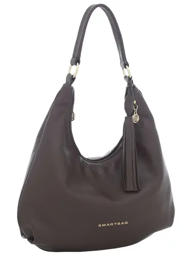 Bolsa Hobo Couro Chocolate Grande 78063.25