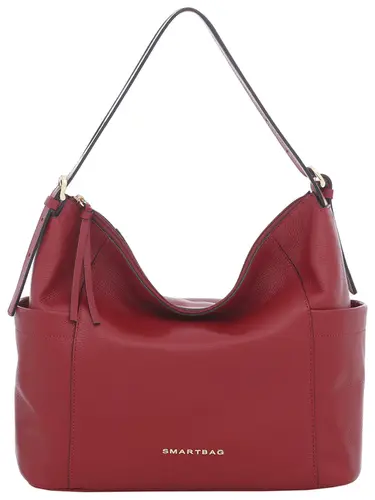 Bolsa Hobo Couro Cereja Grande 78052.25