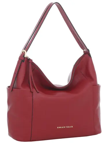Bolsa Hobo Couro Cereja Grande 78052.25