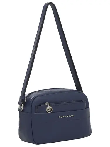 Bolsa Transversal Couro Marinho Media 78049.25