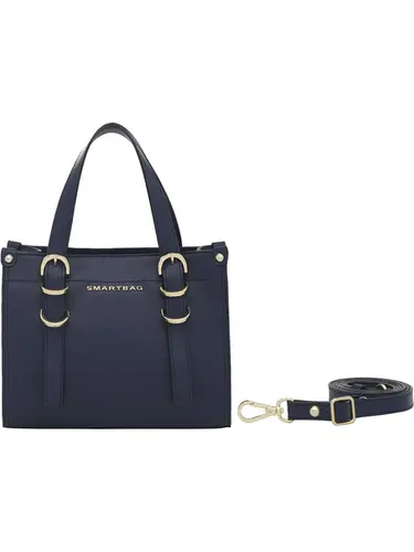 Bolsa Tote Couro Marinho Media 78035.25