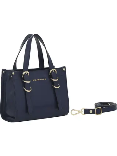 Bolsa Tote Couro Marinho Media 78035.25