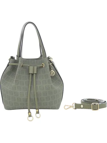 Bolsa de Mao  Milano Verde/Oliva Pequena 87014.25