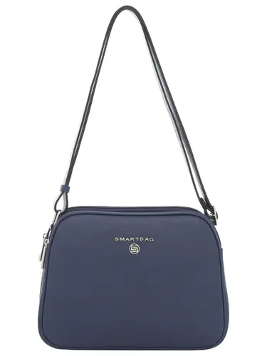 Bolsa Transversal Couro Marinho Media 78045.25