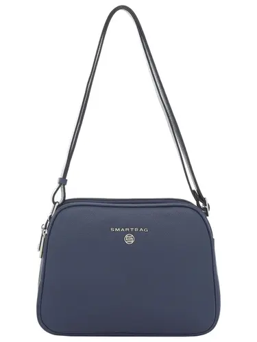 Bolsa Transversal Couro Marinho Media 78045.25