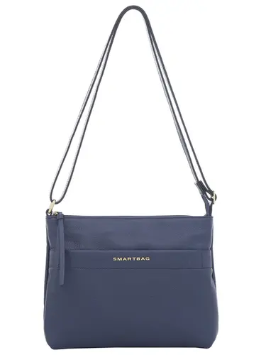 Bolsa Transversal Couro Marinho Pequena 78050.25